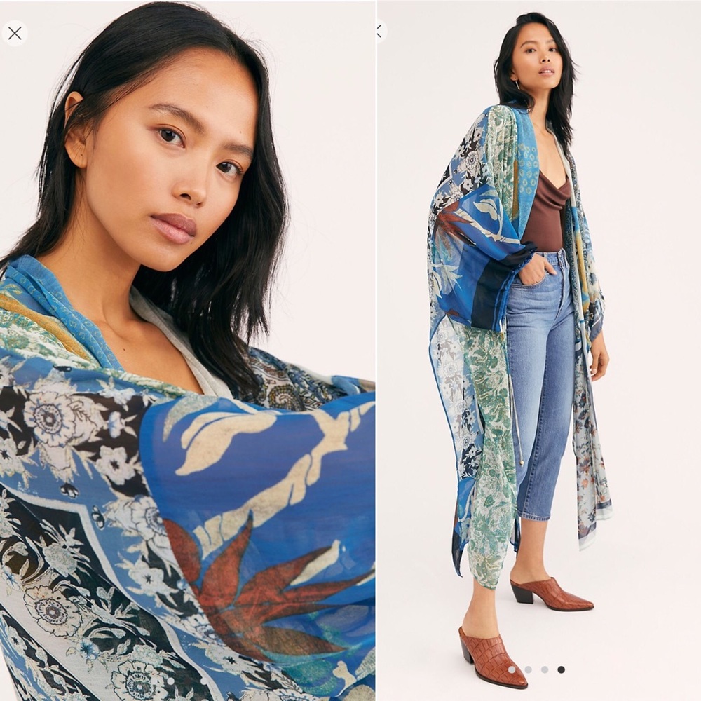 Free People Kimono NWT One Size - Picture 4 of 8